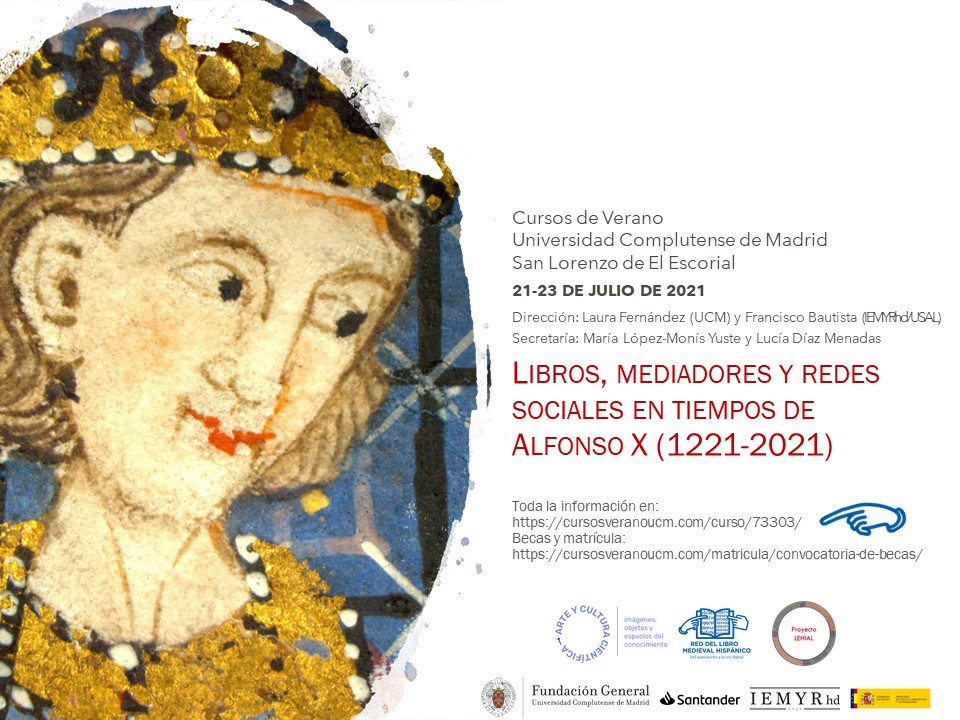 Libros, mediadores y redes sociales en tiempos de Alfonso X (1221-2021)